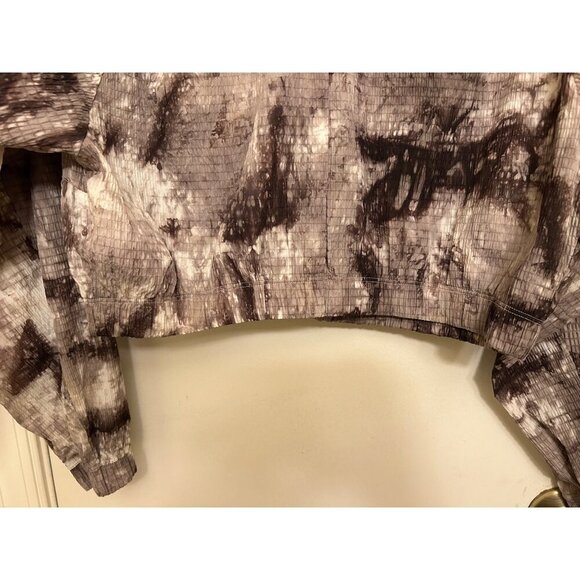 Gymshark Women’s Lightweight Bomber Jacket Medium Cropped Zip Pocket M - Picture 7 of 12